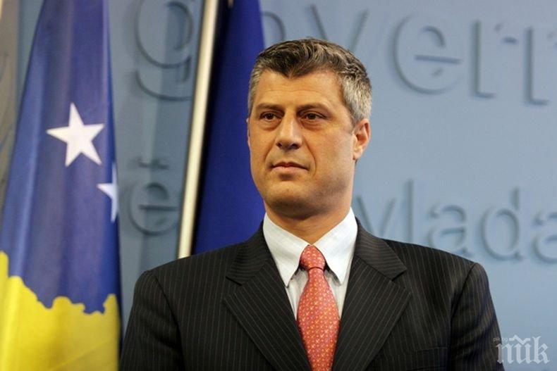 Хашим Тачи: Косово няма да отстъпва територии на Сърбия
