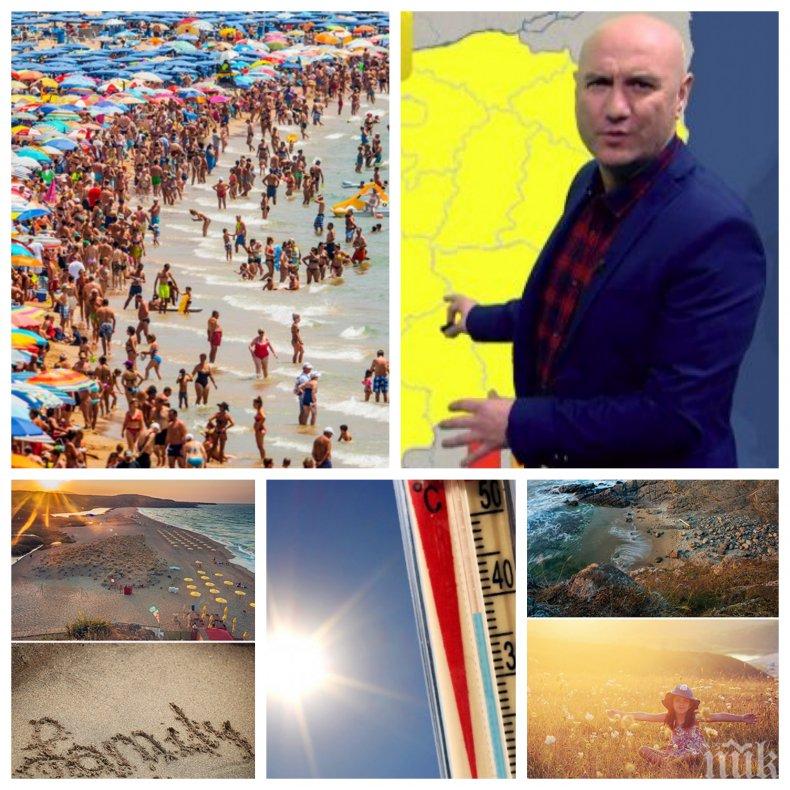 СУПЕР ПРОГНОЗА! Юли си отива с гръм и мълнии! Лятото се връща ударно от 1 август