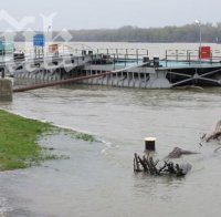 Нивото на река Дунав у нас продължава да расте