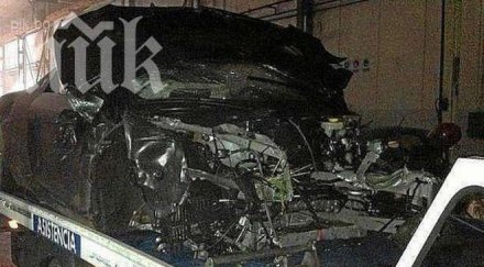 нападател барселона загина тежка катастрофа снимки