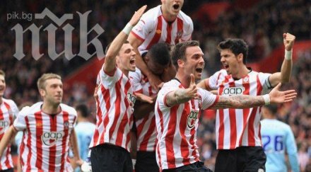 саутхемптън изгони цели осем играчи