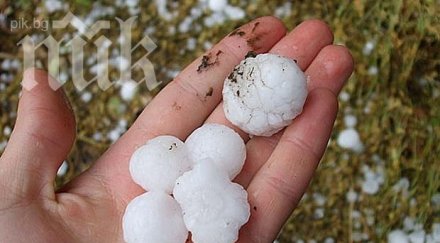 силна градушка изсипа смолян