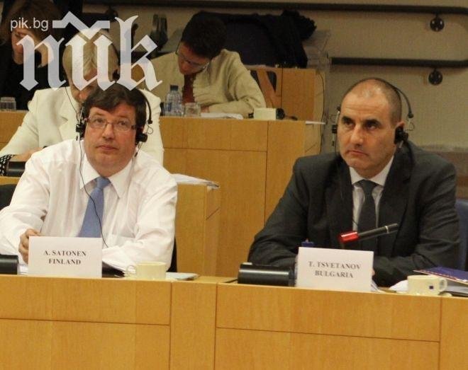 Цветанов от Брюксел за уволненията в МВР: Необоснована политическа чистка