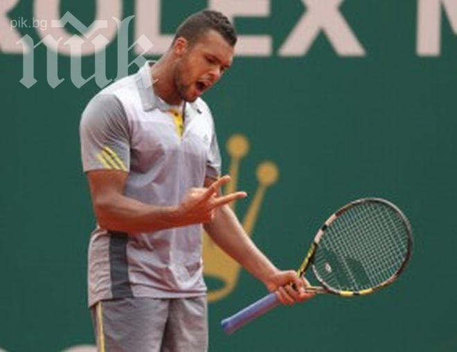 Цонга хвърли голямата бомба на Ролан Гарос и прегази Федерер