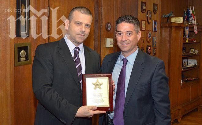 Калин Георгиев получи награда от американските тайни служби