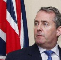Търговският министър на Великобритания смята, че Брекзит без споразумение е все по-вероятен