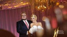 СЕМЕЙНА ИДИЛИЯ! Гущеров върти пица на Светлана