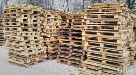 пожар унищожи тона дървени пелети генерал тошево