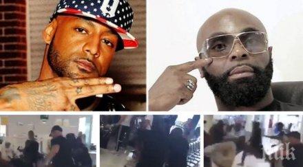 луд екшън здрав бой двама рапъри доведе частично затваряне летище орли париж