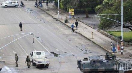 военни убиха трима демонстранти столицата зимбабве