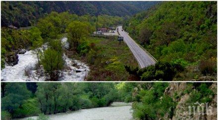 кметът садово водата река чая заля международния път