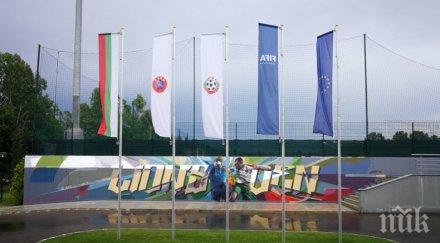 националната футболна база вече леговище лъвове видео