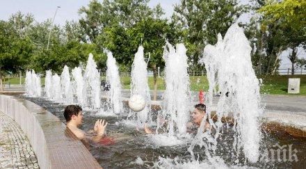 температурен рекорд лисабон живакът удари градуса