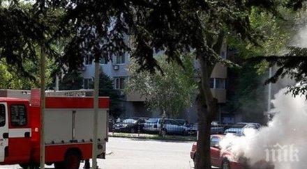 огнен хонда пламна факла бургас снимки