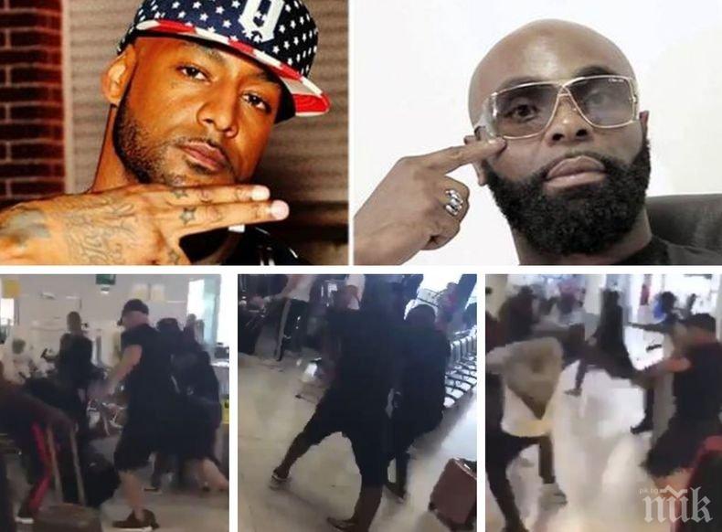 Луд екшън! Здрав бой между двама рапъри доведе до частично затваряне на летище „Орли“ в Париж