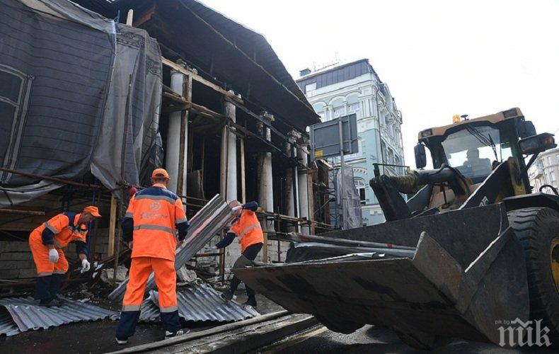 Пожар вилня в музея на писателя Иван Тургенев в Москва