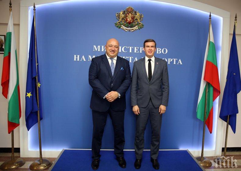 Красен Кралев се срещна с кандидата за президент на Световната антидопингова агенция Витолд Банка