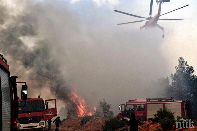 Гърция благодари на 23 държави за помощта в гасенето на пожарите