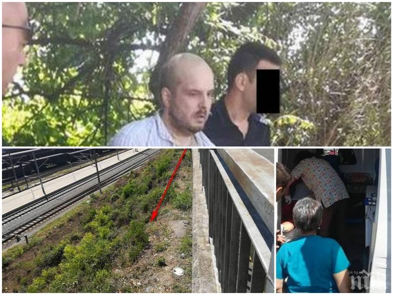 ПЪРВИ ПОДРОБНОСТИ! Целунат от Господ - бургазлията, скочил от мост, е жив! Разминал се на косъм със смъртта (СНИМКИ)