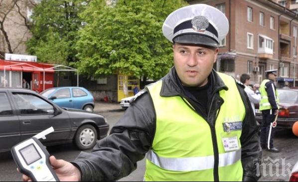 Спипаха 1800 надрусани шофьори за шест месеца