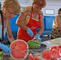 Изядоха тон и половина дини в село Никюп