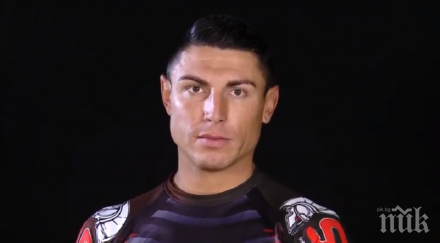 шок българският роналдо рекламира маникюр