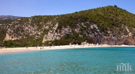 куриоз започнаха крадат пясък плажа