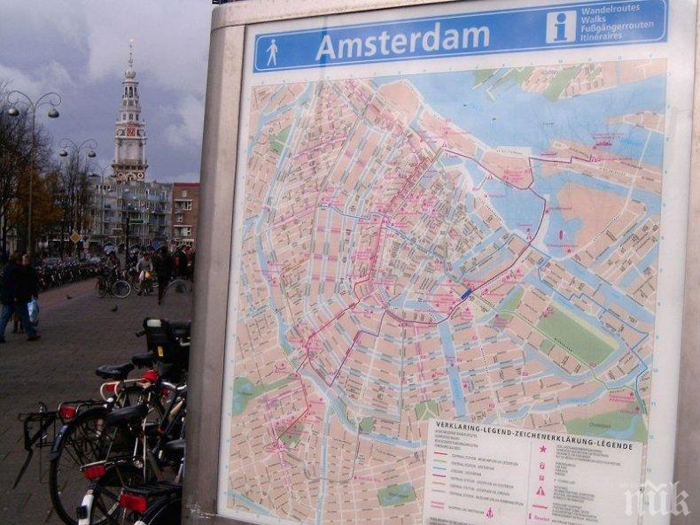 Амстердам ще глобява туристи за лошо поведение