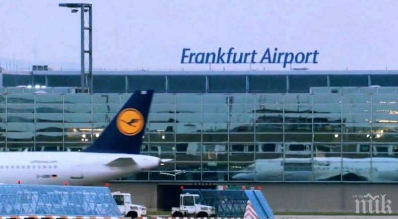 Евакуираха част от летището във Франкфурт заради нарушител