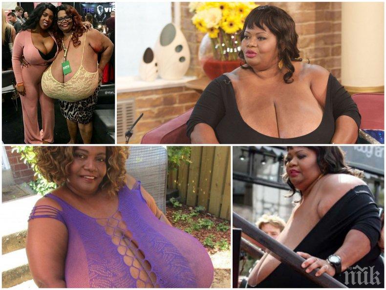 XXXXXL! Какво се случи с жената с най-големия естествен бюст? Няма да повярвате какво работи едрогърдата Ани (18+)