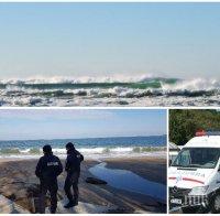 ГОЛЯМА ТРАГЕДИЯ! Труп на мъж изхвърли морето на бургаския плаж (СНИМКА)