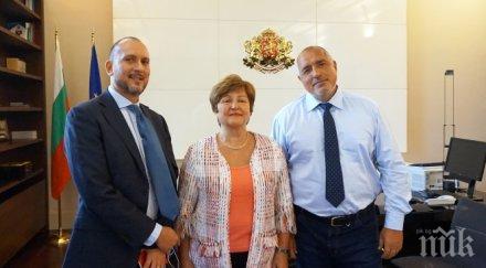 извънредно пик важна среща борисов кристалина георгиева представи премиера новия представител световната банка българия