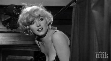 сензация откриха изчезнала гола сцена мерилин монро