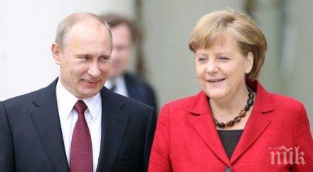 меркел путин чукнаха среща дворец берлин