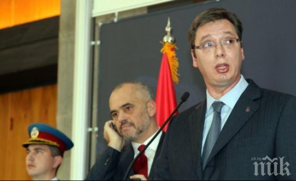 Еди Рама и Вучич се разбрали как да си поделят Косово