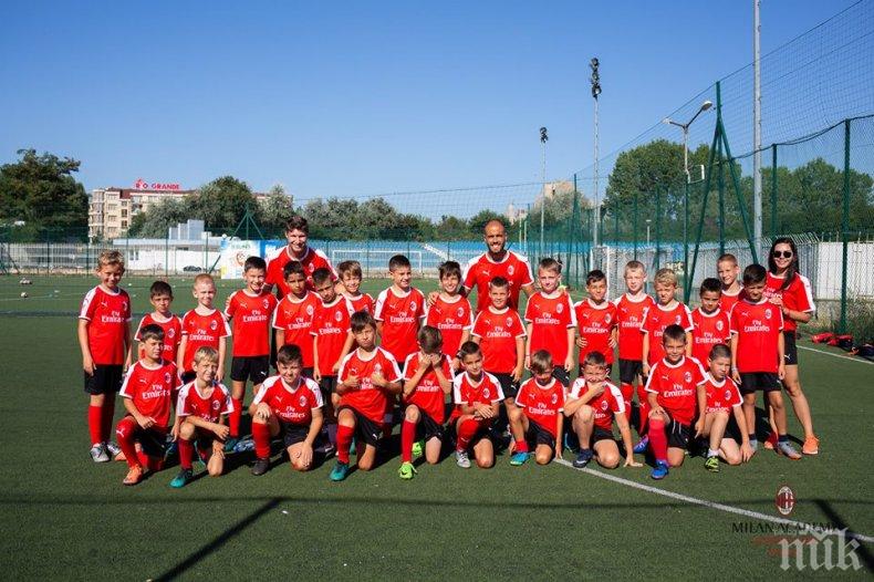 Хотел „Чайка“ посрещна малките таланти от Milan Academy Junior Camp