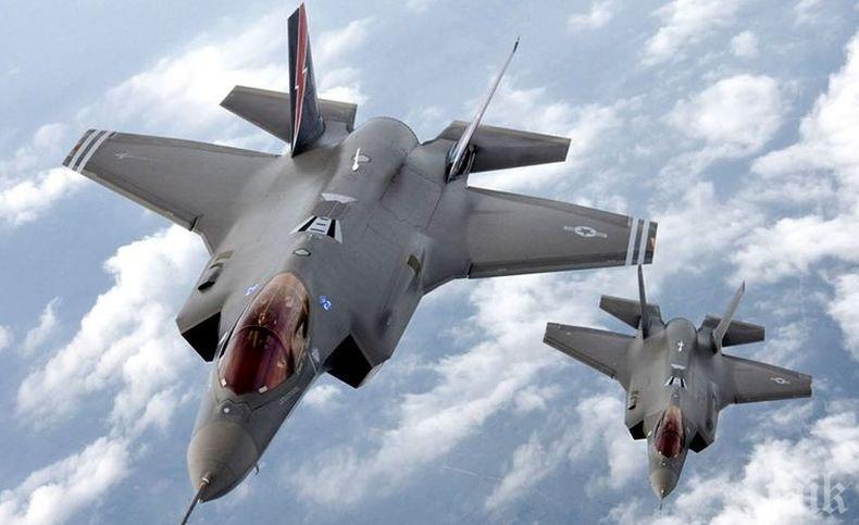 САЩ отложиха доставките на изтребителите Ф-35 за Турция