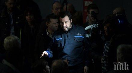 италия нападнаха бомби антиимигрантската партия салвини