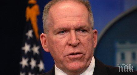 доналд тръмп отнел достъпа секретна информация бившия директор цру джон бренан