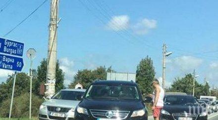 последните минути кошмар пътя варна бургас помляха два фолксвагена тапата страшна