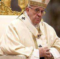 Папата заклейми сексуалните посегателства на катoлици над деца