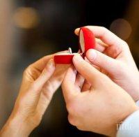 Бум на сватбите, днес повече от 100 двойки ще сключат брак в София 