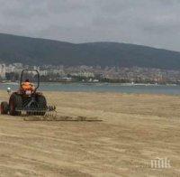 Строителни и изкопни дейности не са извършвани на плаж Слънчев бряг – Централен