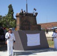 Откриха паметник на подводничаря във военноморската база във Варна