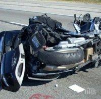 ГОЛЯМА ТРАГЕДИЯ! Бивш полицай е загиналият моторист във Видинско