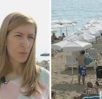 Министър Николина Ангелкова предупреди, че концесиите на 10 плажа може да бъдат прекратени заради драстични нарушения