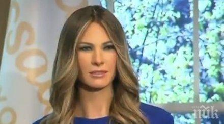 мелания тръмп поднови кампанията кибертормоза