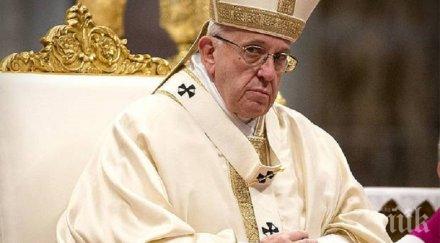 папата заклейми сексуалните посегателства катoлици деца