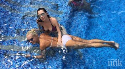 ексклузивно пик ива екимова лъсна прашки винена бъчва пиарката отмаря прегръдките калканджиева горещи снимки