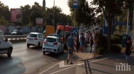 извънредно пик верижна катастрофа столичния бул иван гешов ранен